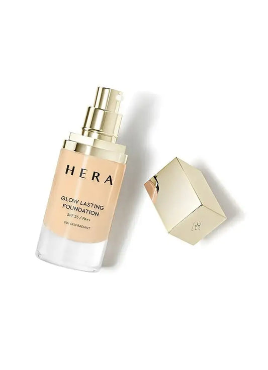 HERA GLOW LASTING FOUNDATION SPF 25 / PA++ 35ml - 23N1 Beige Korean beauty product image 2