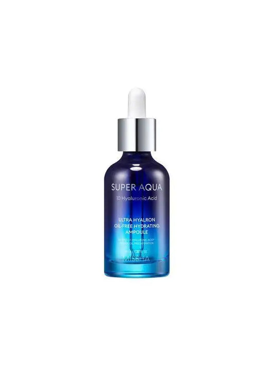Missha Super Aqua Ultra Hyalron Ampoule 47ml Korean beauty product view 2