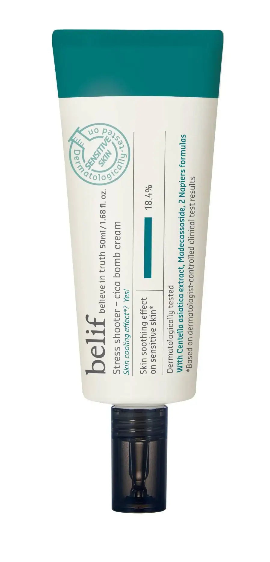 Belif Stress shooter - cica bomb cream 50 ml — Soothing Cica Cream — product view