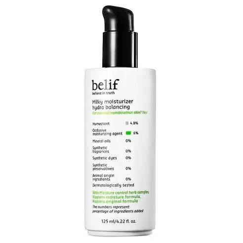 Belif Milky moisturizer hydra balancing 125ml — Milky Moisturizer — product view