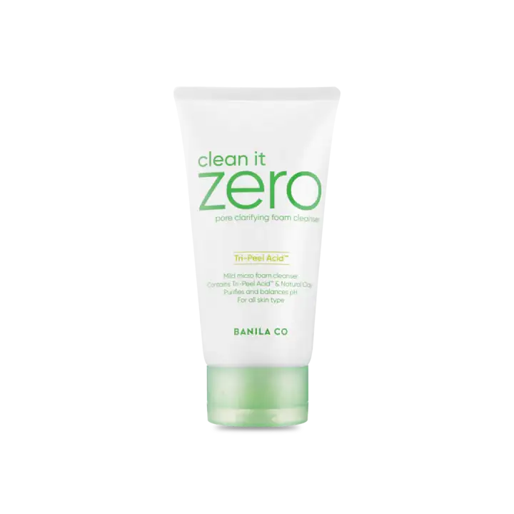 Banila Co Clean it Zero Foam Cleanser Pore Clarifying 150ml — Pore Clarifying Foam Cleanser — product view