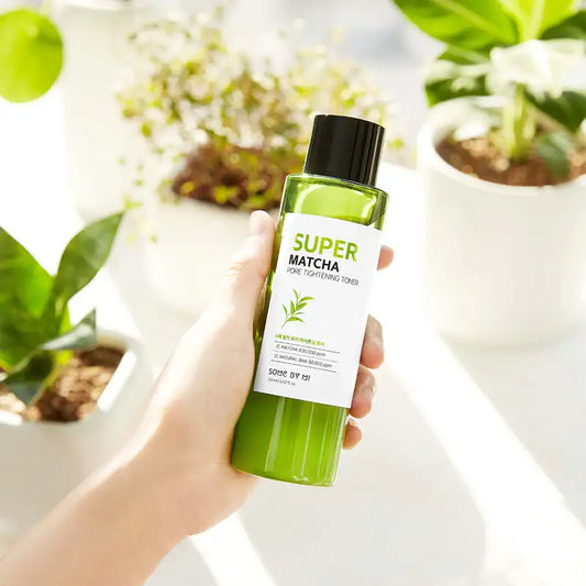 SomeByMi Korean matcha toner product view 2