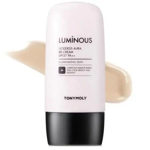 TONYMOLY Luminous Goddess Aura BB Cream 45g - No. 1 Bright Beige Korean beauty product image 2