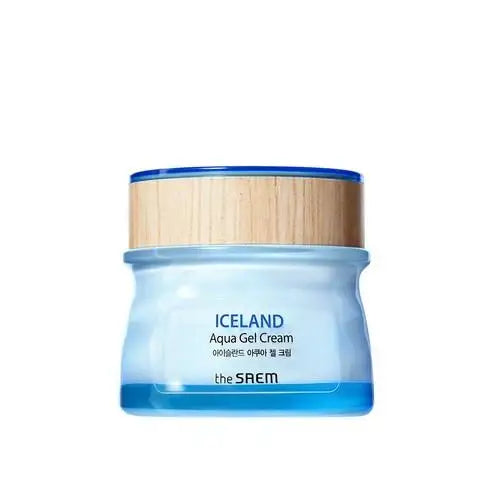 The Saem Iceland Aqua Gel Cream 60ml Korean beauty product image 2