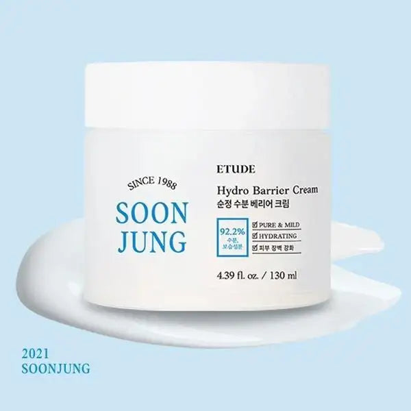 Etude House SoonJung Hydro Barrier Cream 130ml (21AD) Korean beauty product image 3