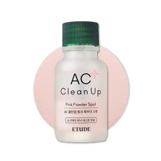 Etude House AC Clean Up Pink Powder Spot 15ml Korean beauty product image 2