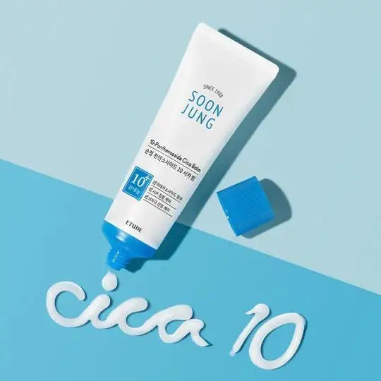 Etude House SoonJung 10-Panthensoside Cica Balm 50ml Korean beauty product image 4