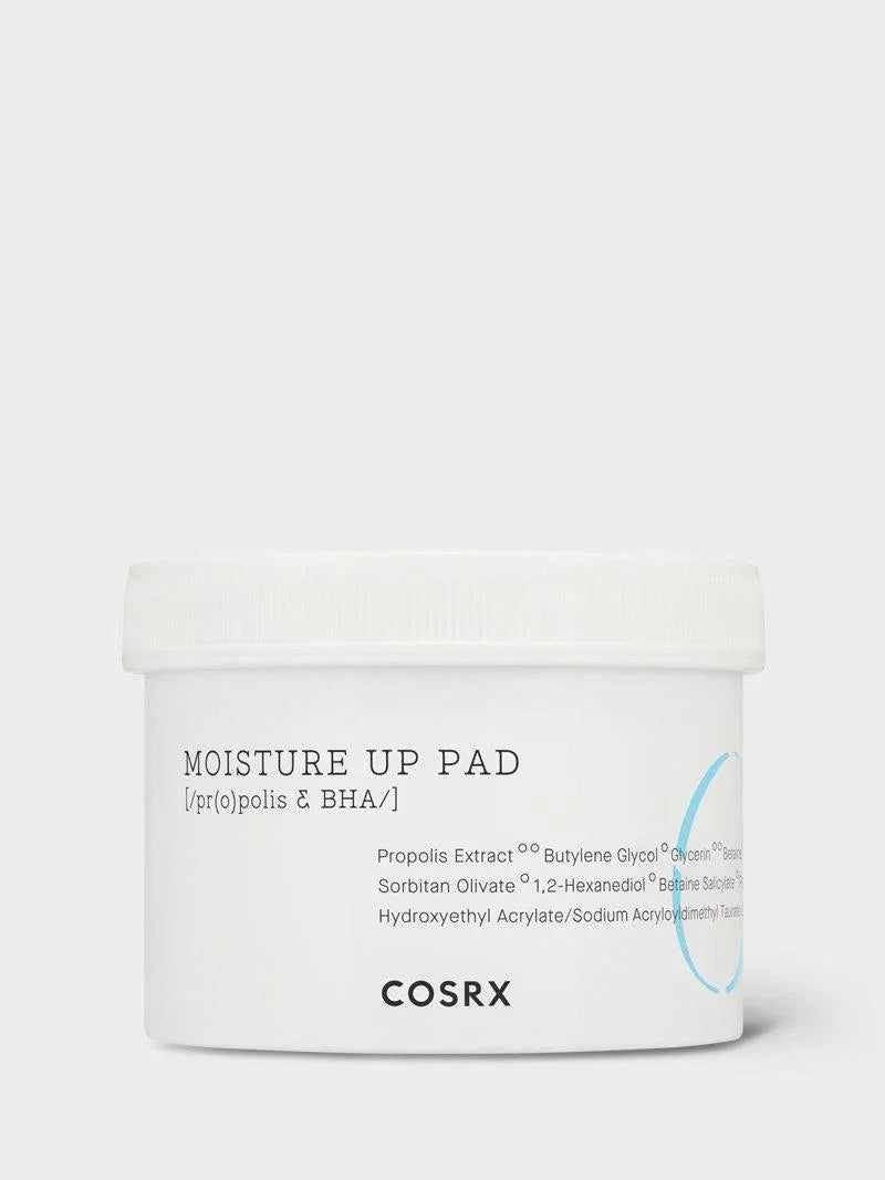 COSRX Moisture Up Pad with Propolis Extract and BHA for radiant skin hydration