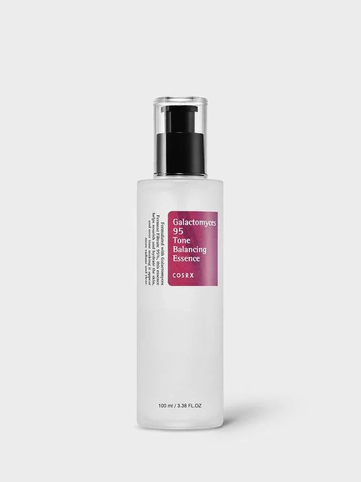 Galactomyces 95 Tone Balancing Essence in sleek bottle with pump, 100ml for radiant skin