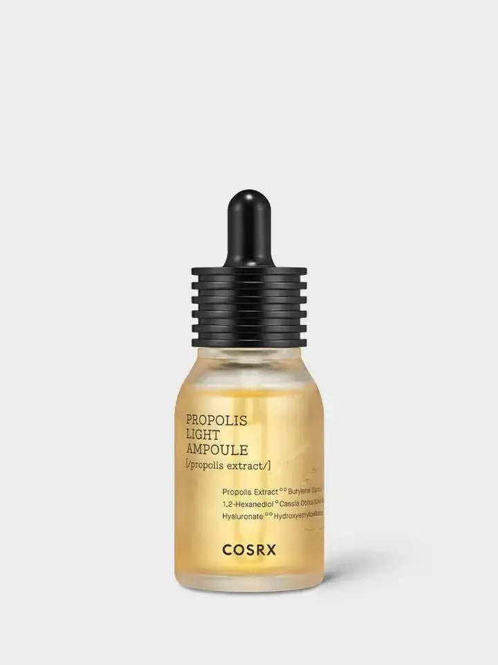 COSRX Propolis Light Ampoule with propolis extract, hyaluronic acid, for radiant skincare routine