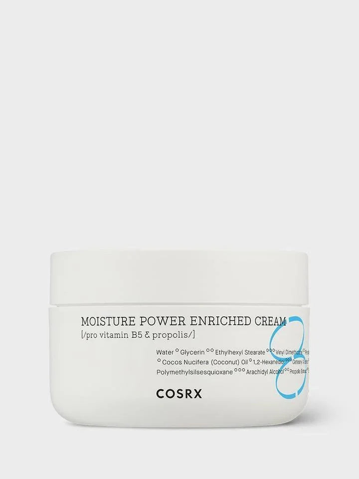 COSRX Moisture Power Enriched Cream with pro vitamin B5 & propolis for hydrated, radiant skin