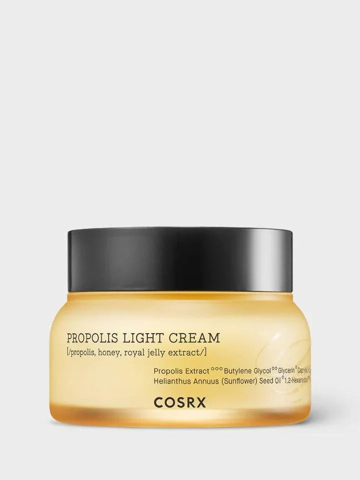 COSRX Propolis Light Cream with propolis, honey & royal jelly extract for radiant skin