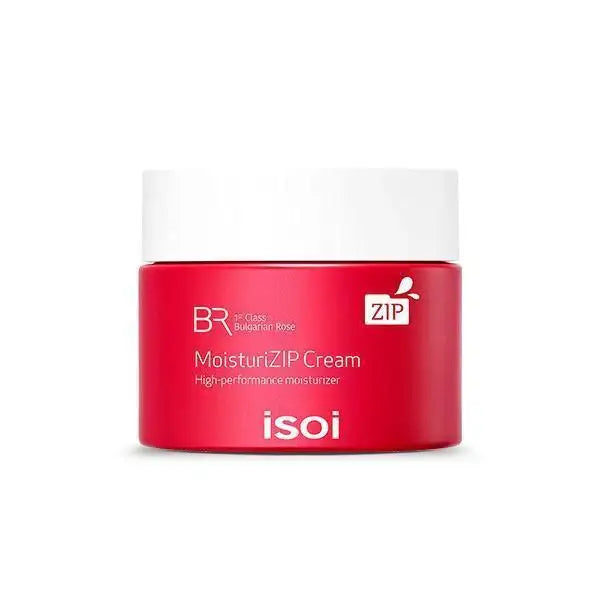 isoi Bulgarian Rose MoisturiZIP Cream 50ml Korean skincare product image 1