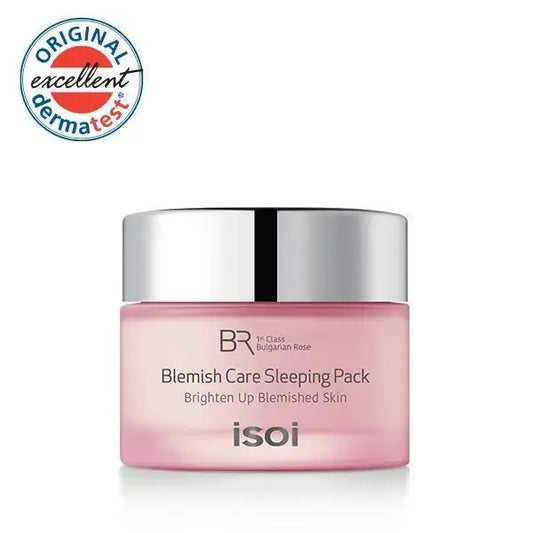 isoi Bulgarian Rose Blemish Care Sleeping Pack 50ml Korean skincare product image 2