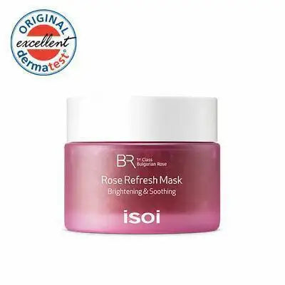 isoi Bulgarian Rose Refresh Mask 80g Korean skincare product image 2