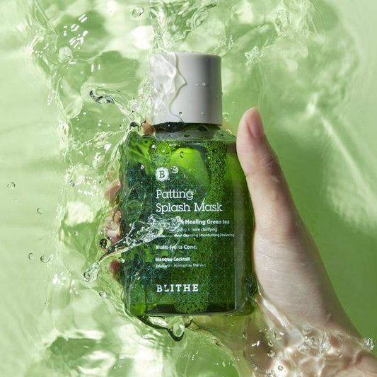 Blithe Patting Splash Mask Soothing & Healing Green Tea 150ml — Sheet Mask — product detail 2