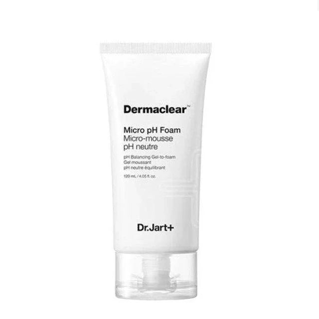 Dr.Jart+ Dermaclear Micro pH Foam cleanser, pH balancing gel-to-foam for radiant skin