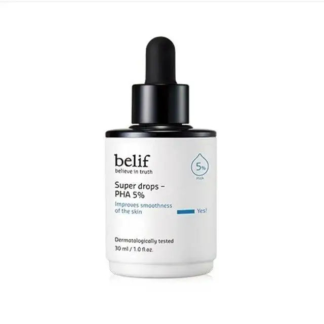 Belif Super drops - PHA 5% 30 ml — Hydrating Ampoule — product view