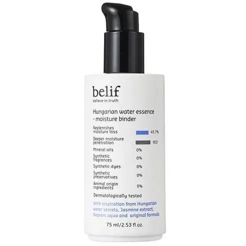 Belif Hungarian water essence moisture binder 75 ml — Facial Essence — product view