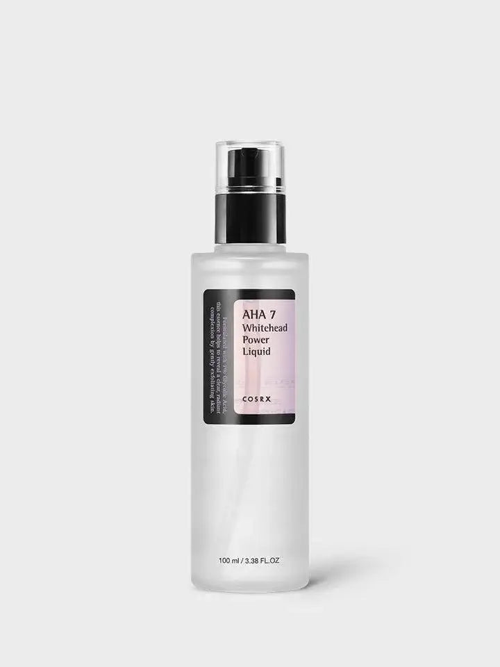 COSRX AHA 7 Whitehead Power Liquid exfoliating skincare essence for radiant complexion
