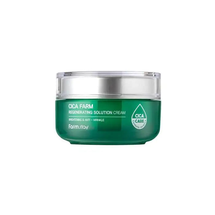 Farmstay Cica Farm Regenerating Solution Cream 50ml Korean skincare product image 1