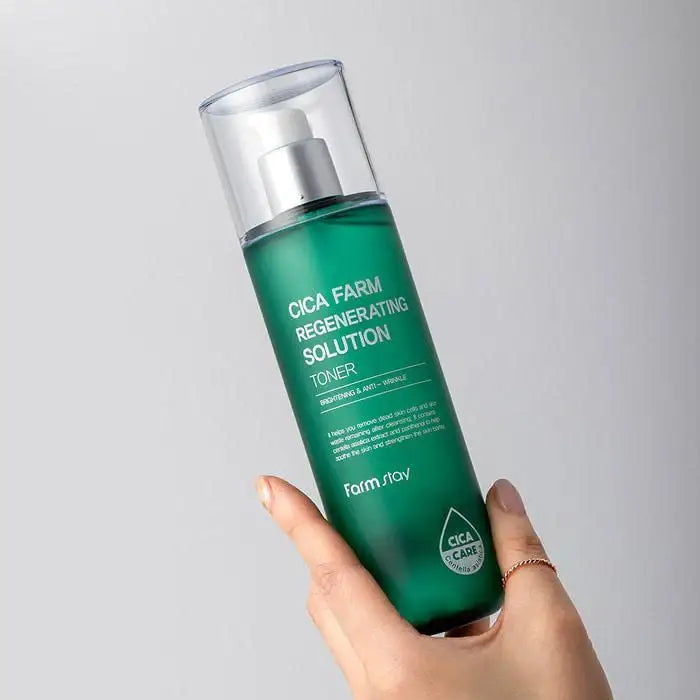 Farmstay Cica Farm Regenerating Solution Toner 200ml Korean skincare product image 3