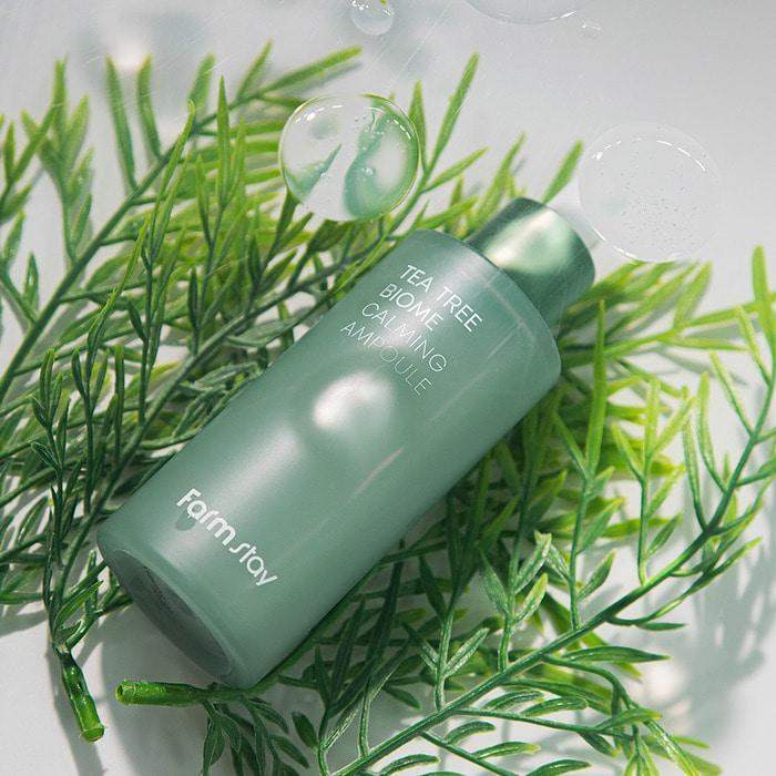 Farmstay Tea Tree Biome Calming Ampoule 50ml Korean skincare product image 6