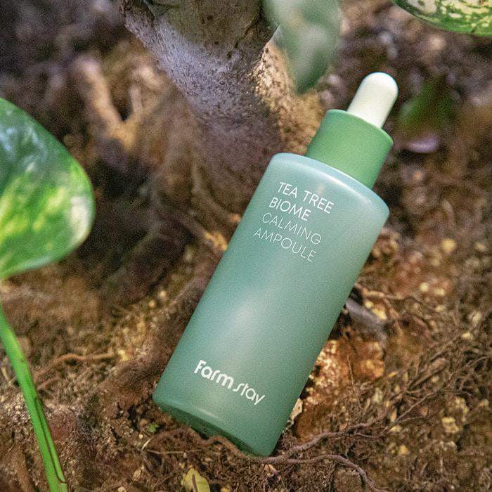 Farmstay Tea Tree Biome Calming Ampoule 50ml Korean skincare product image 7