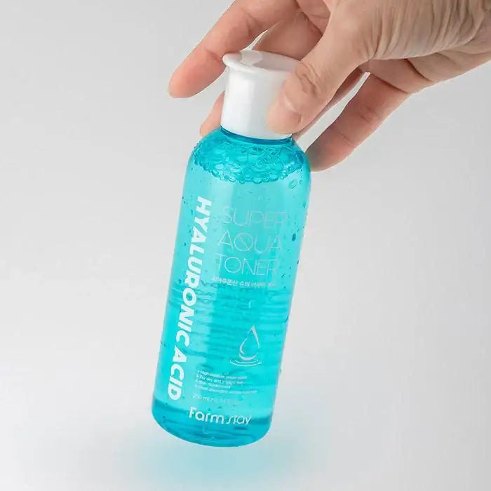 Farmstay Hyaluronic Acid Super Aqua Toner 200ml Korean skincare product image 4