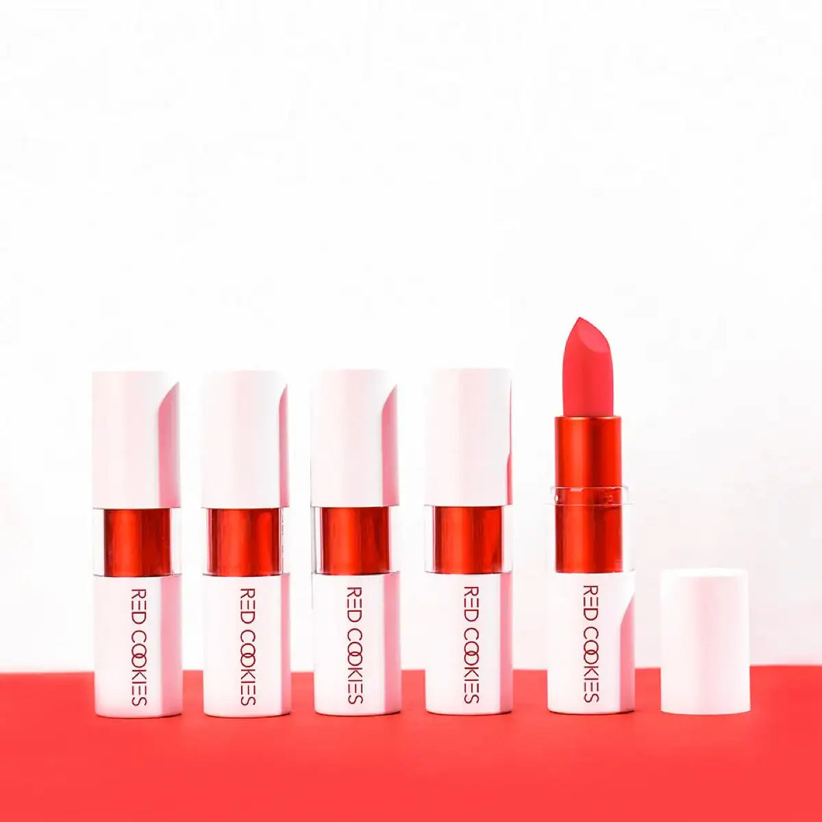 RedCookies MARSHMALLOW POWDER LIPSTICK 3.5g Korean makeup product view 7