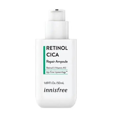Innisfree Retinol Cica Repair Ampoule 50ml Korean beauty product image 2