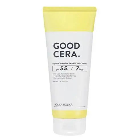 Holika Holika Good Cera Super Ceramide Family Oil Cream 200ml Korean beauty product image 1