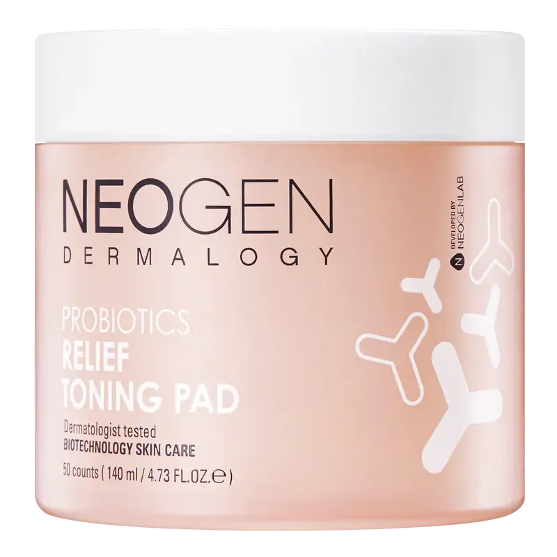 NeoGen DERMALOGY PROBIOTICS RELIEF TONING PAD (50 PADS) Korean product view 1