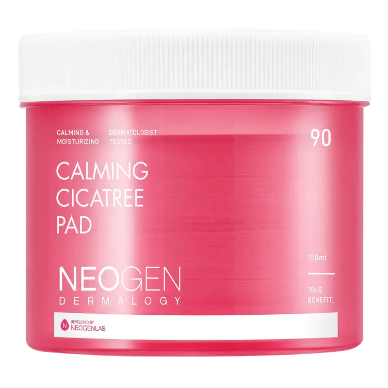 NeoGen DERMALOGY CALMING CICA TREE PAD 150ML (90 PADS) Korean product view 1