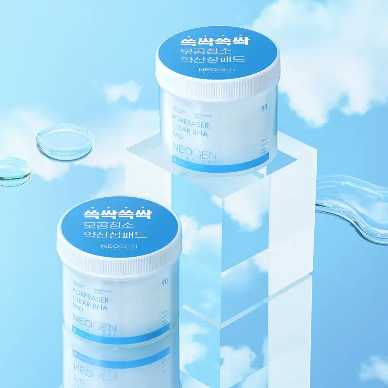 NeoGen DERMALOGY PORERASER CLEAR BHA PAD 160ML (90 PADS) Korean product view 4