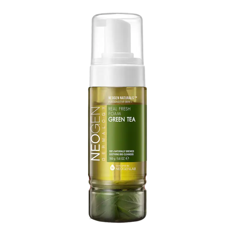 NeoGen DERMALOGY REAL FRESH FOAM CLEANSER GREEN TEA 160G Korean product view 1