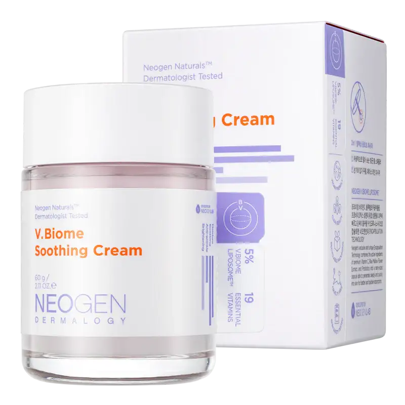 NeoGen DERMALOGY V.BIOME SOOTHING CREAM 60G Korean product view 2