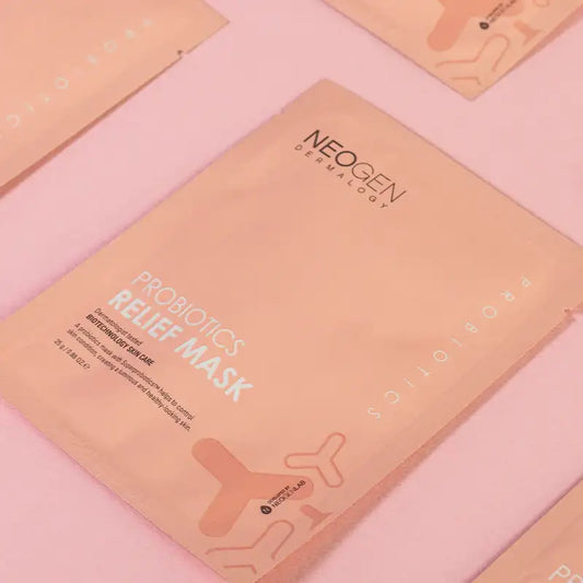NeoGen DERMALOGY PROBIOTICS RELIEF MASK (25ML X 5 SHEETS) Korean product view 2