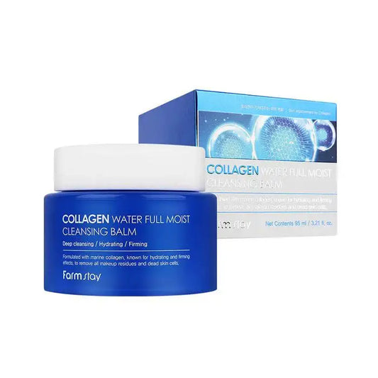 Farmstay Collagen Water Full Moist Cleansing Balm - 95ml Korean skincare product image 2