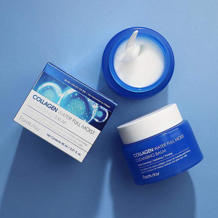 Farmstay Collagen Water Full Moist Cleansing Balm - 95ml Korean skincare product image 3