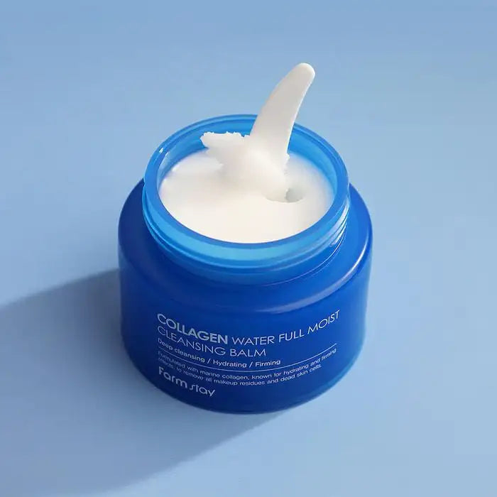 Farmstay Collagen Water Full Moist Cleansing Balm - 95ml Korean skincare product image 4