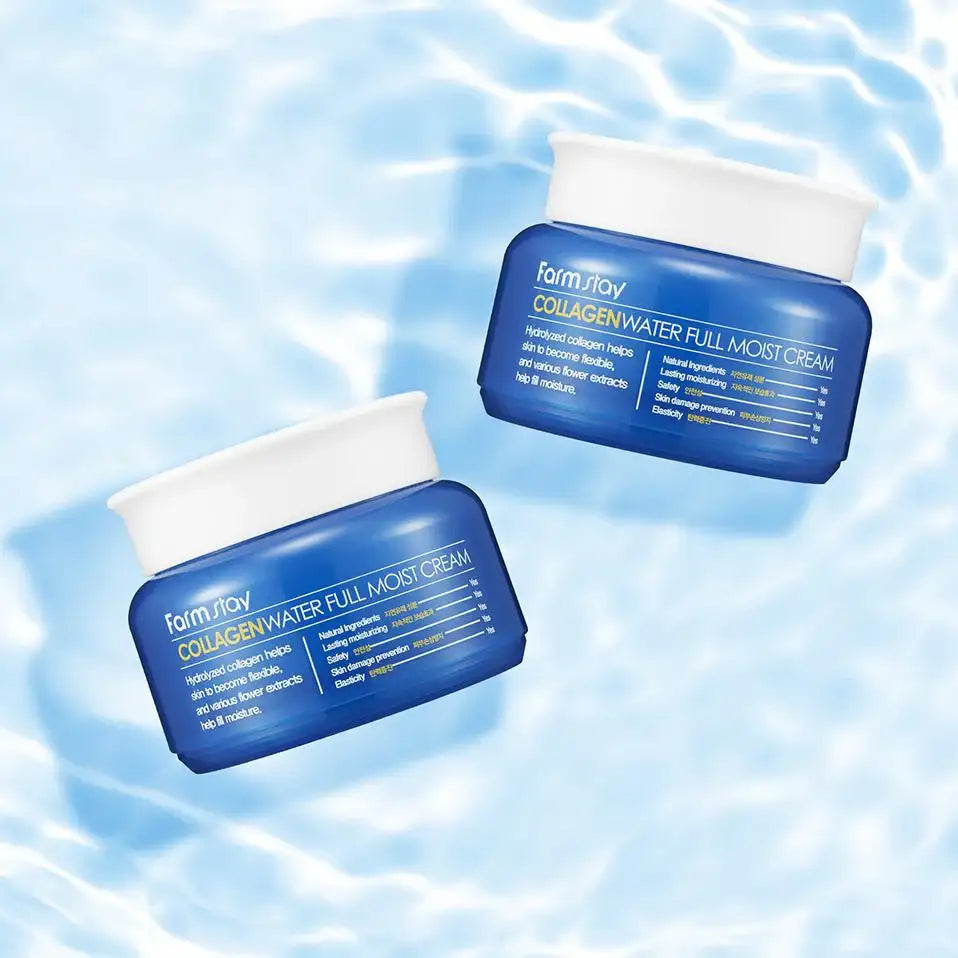Farmstay Collagen Water Full Moist Cream - 100g Korean skincare product image 3