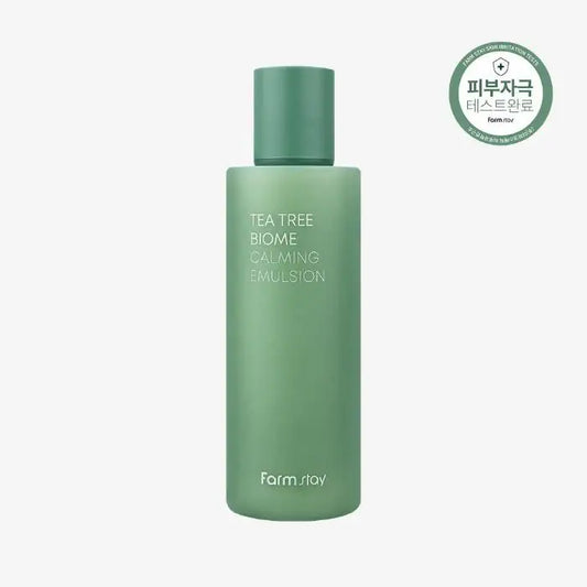 Farmstay Tea Tree Biome Calming Emulsion 200ml Korean skincare product image 2