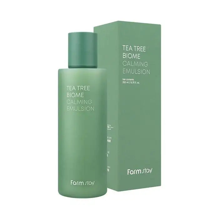 Farmstay Tea Tree Biome Calming Emulsion 200ml Korean skincare product image 3