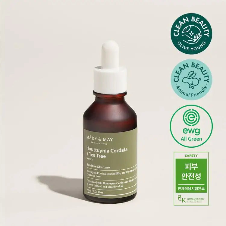 Mary&May Houttuynia Cordata +Tea Tree Serum - 30ml Korean product view 1