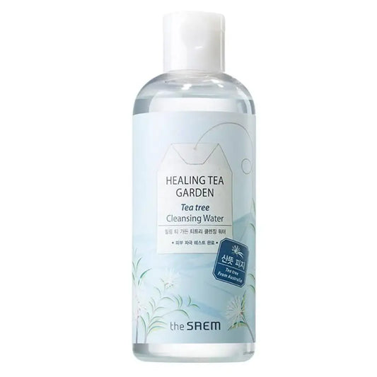 The Saem Healing Tea Garden Tea tree Cleansing Water 300ml Korean beauty product image 2