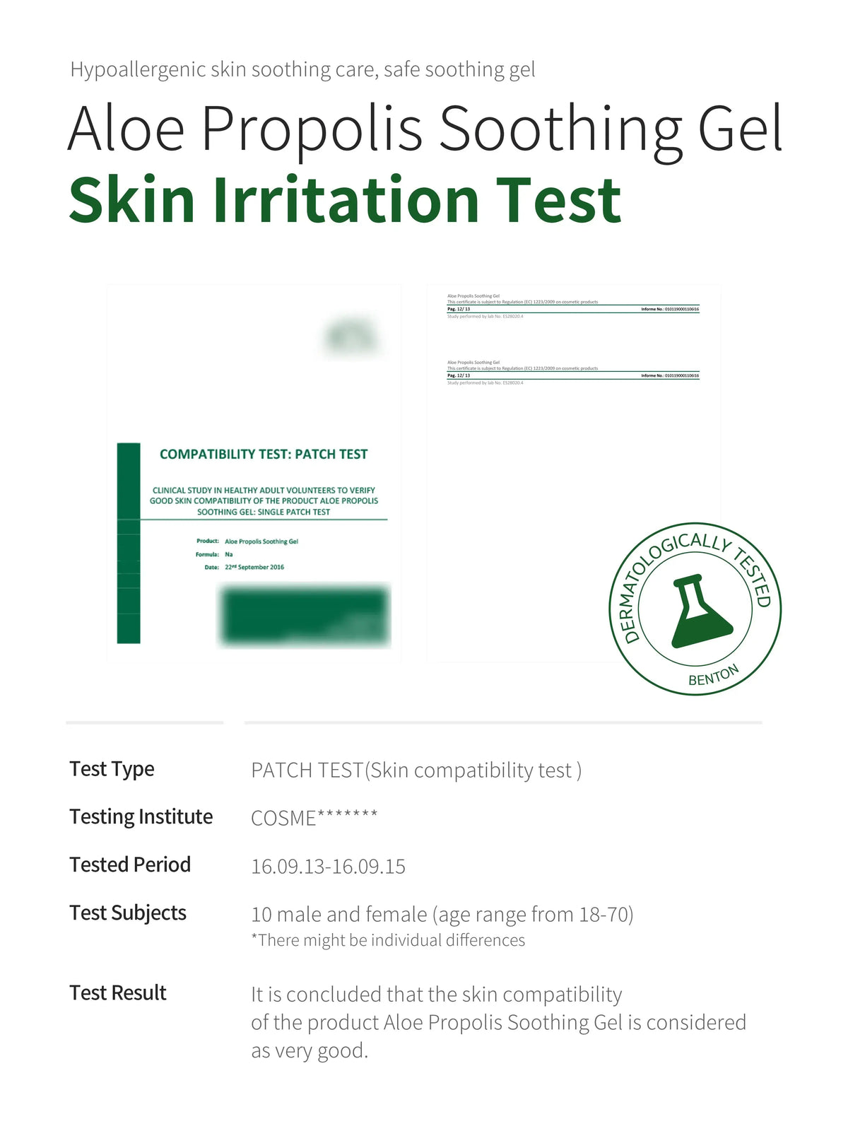 Benton Aloe Propolis Soothing Gel 100ml — Soothing Gel Moisturizer — product detail 7