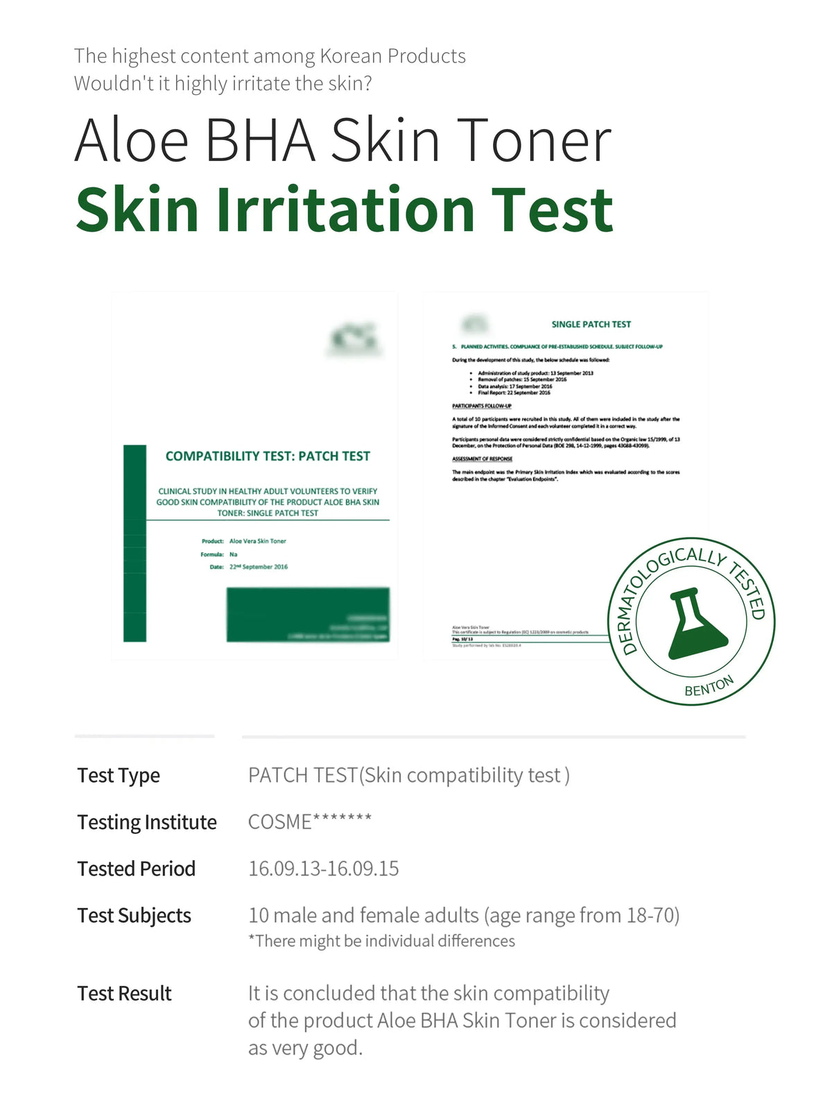 Benton Aloe BHA Skin Toner 200ml - Renewal — Exfoliating Toner — product detail 11