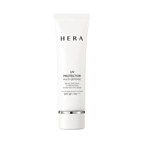 Hera UV Protector Multi-Defense SPF 50+ PA++++ hydrating sun cream for daily skincare protection