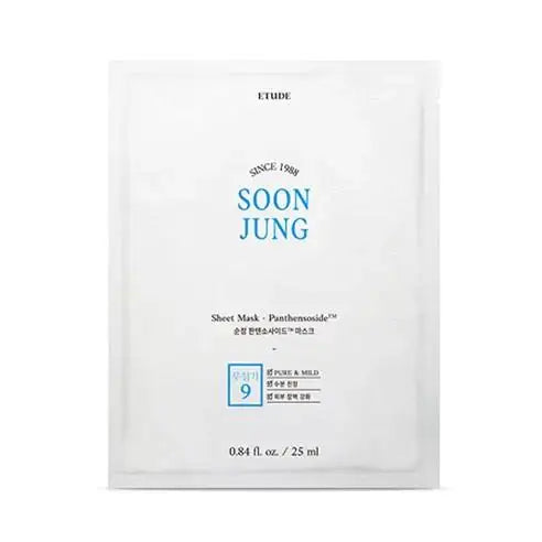 Etude House SoonJung Mask Panthensoside 10 sheets Korean beauty product image 1